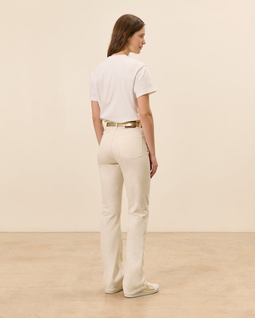 Jean droit Raspail - Ecru