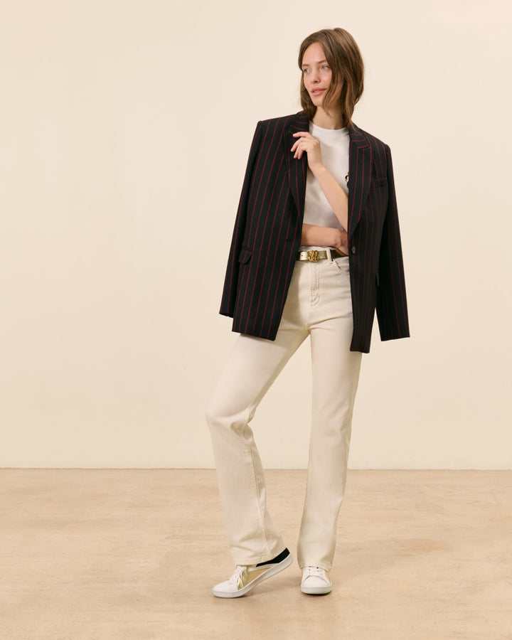 Jean droit Raspail - Ecru