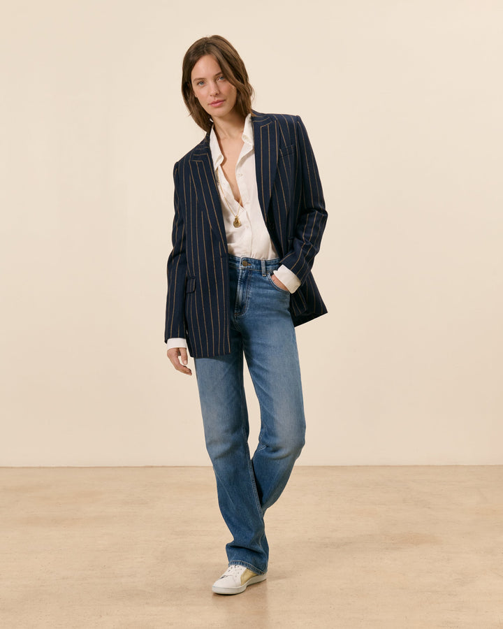 Jean droit Raspail - Bleu