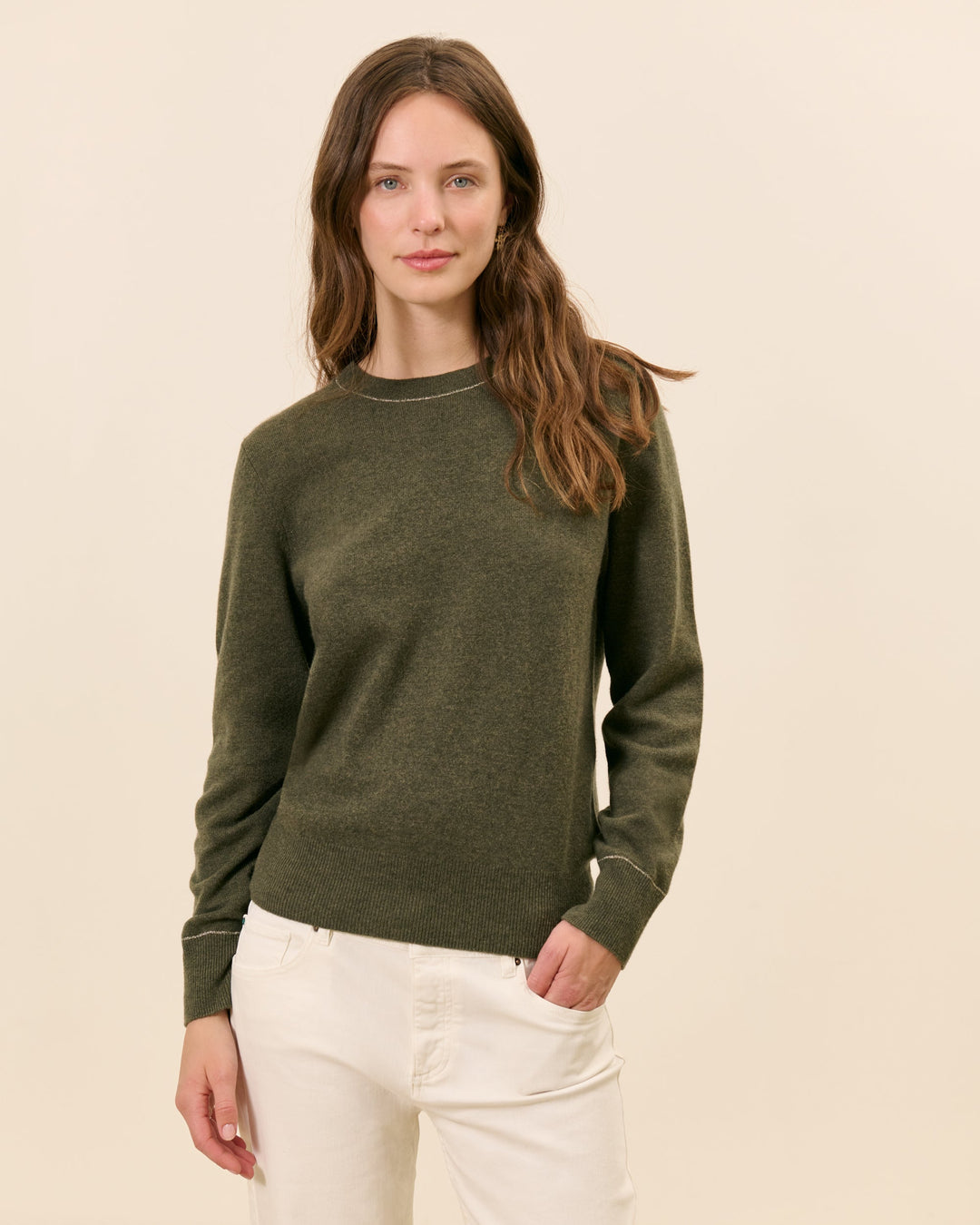 Pull Auteuil - Kaki