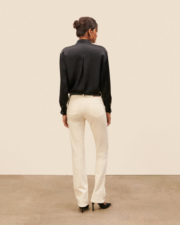 Jean Flare John - Ecru