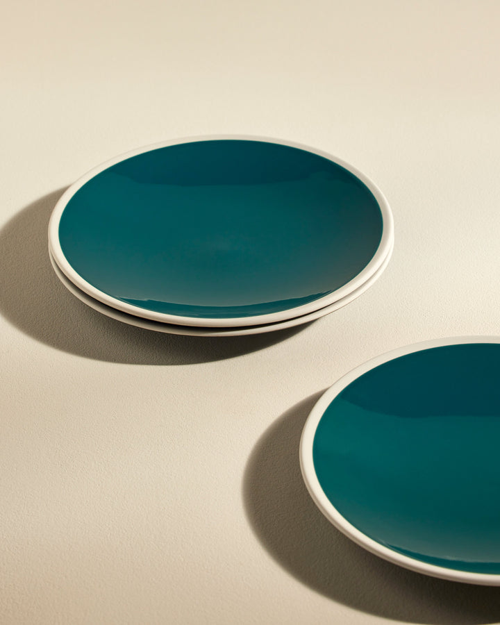 Assiette plate Sicilia - Bleu Sarah