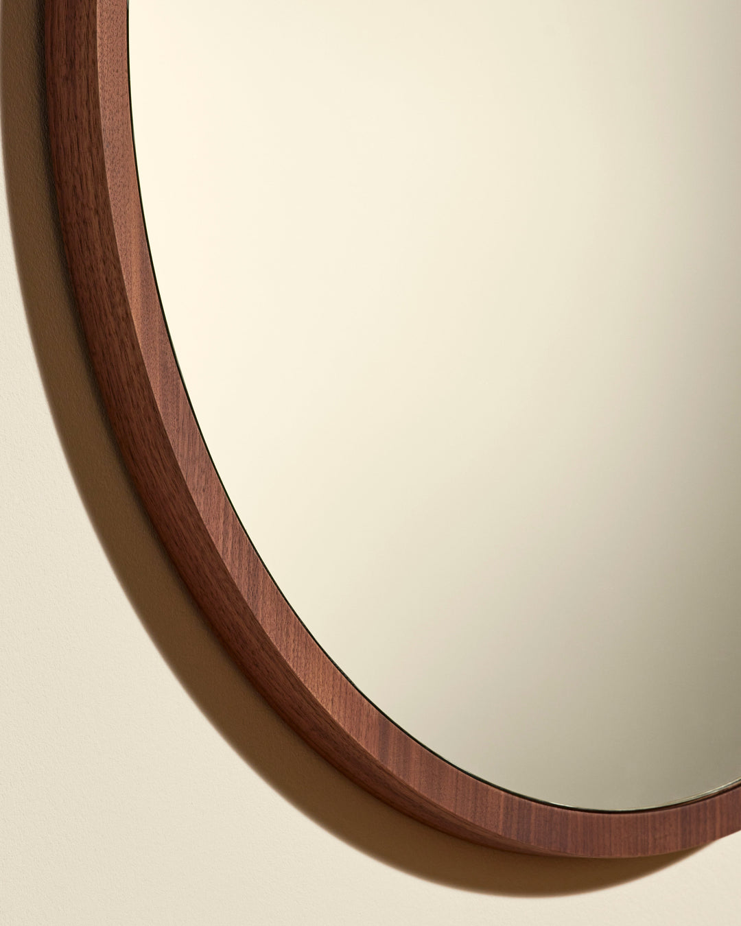 Miroir Bulle - Noyer