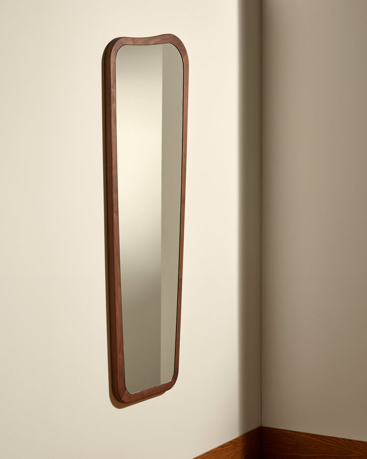 Miroir Organique - Noyer
