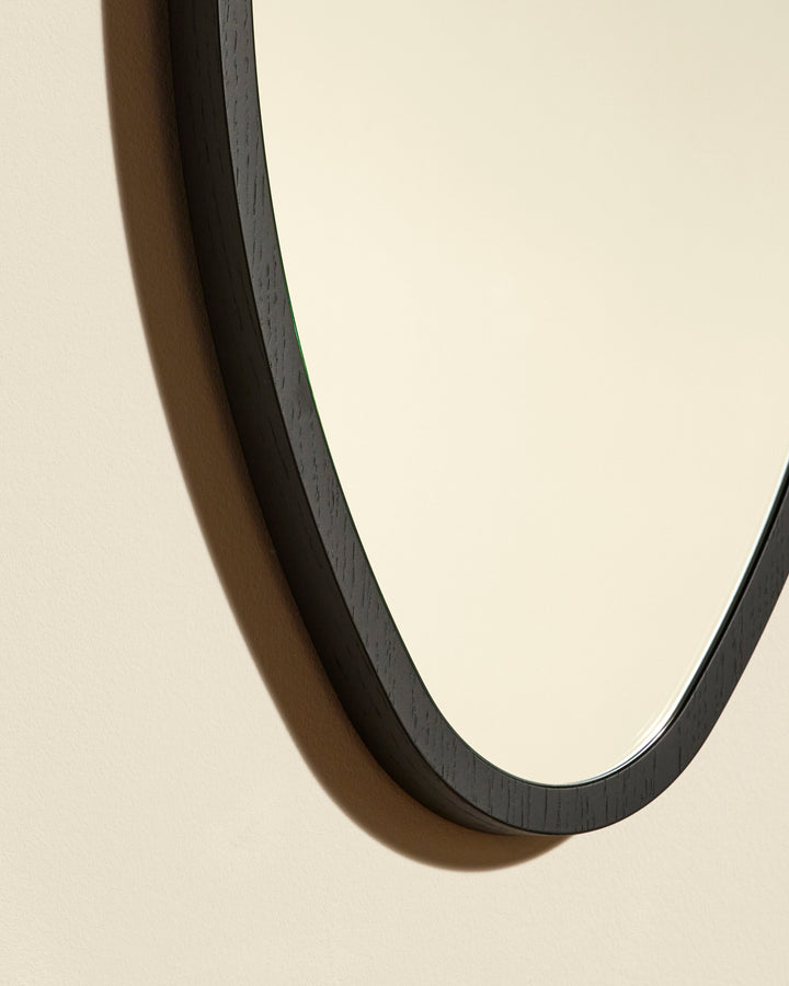 Miroir Ovo - Noir