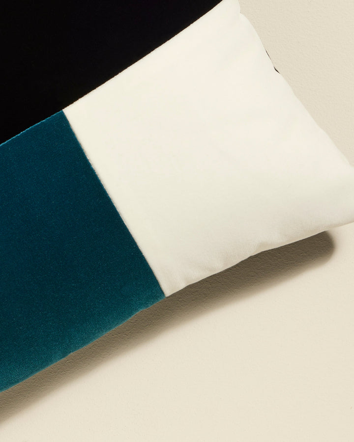 Coussin Echec et Mat - Bleu Sarah