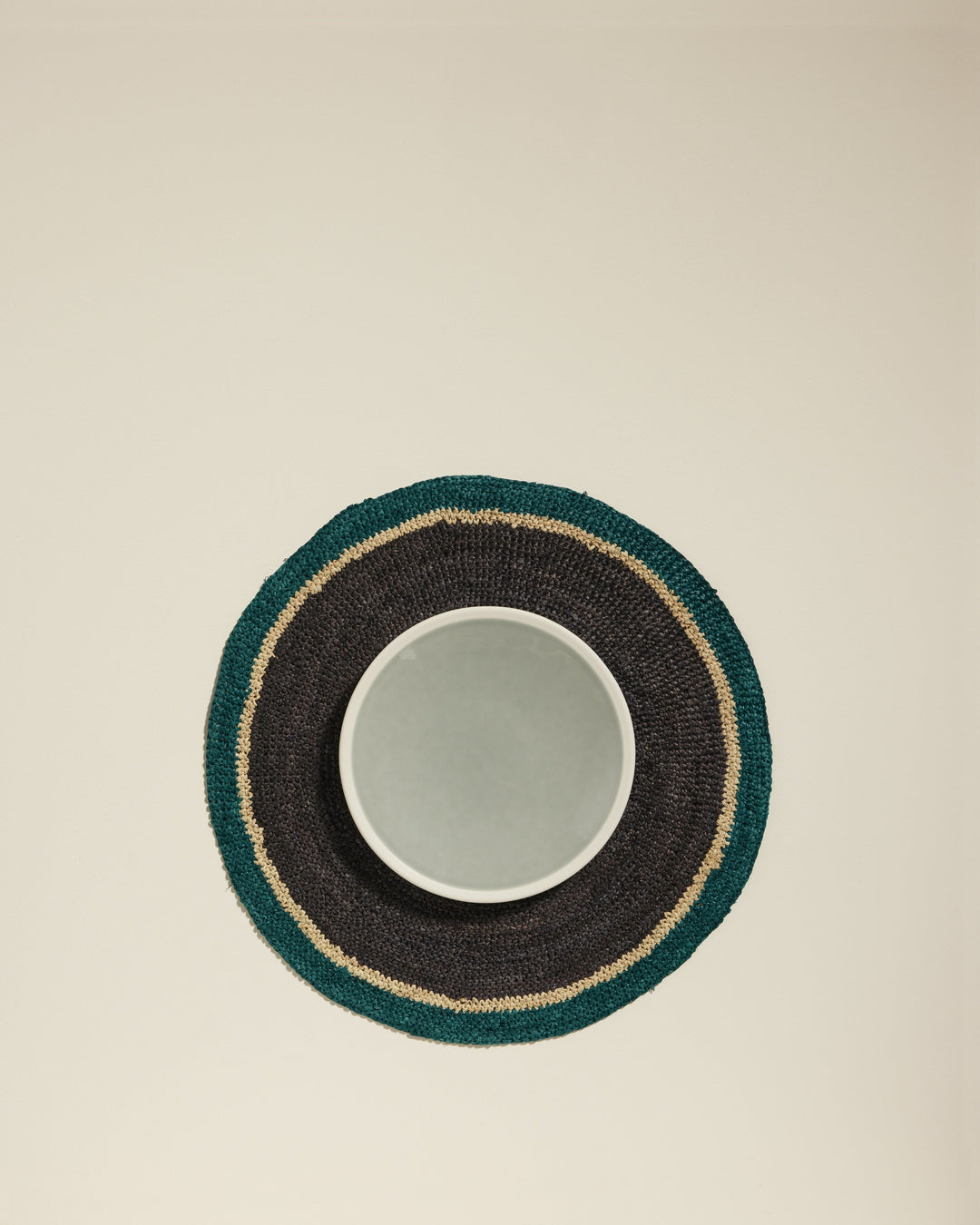 Set de table Globe - Noir / Bleu Sarah