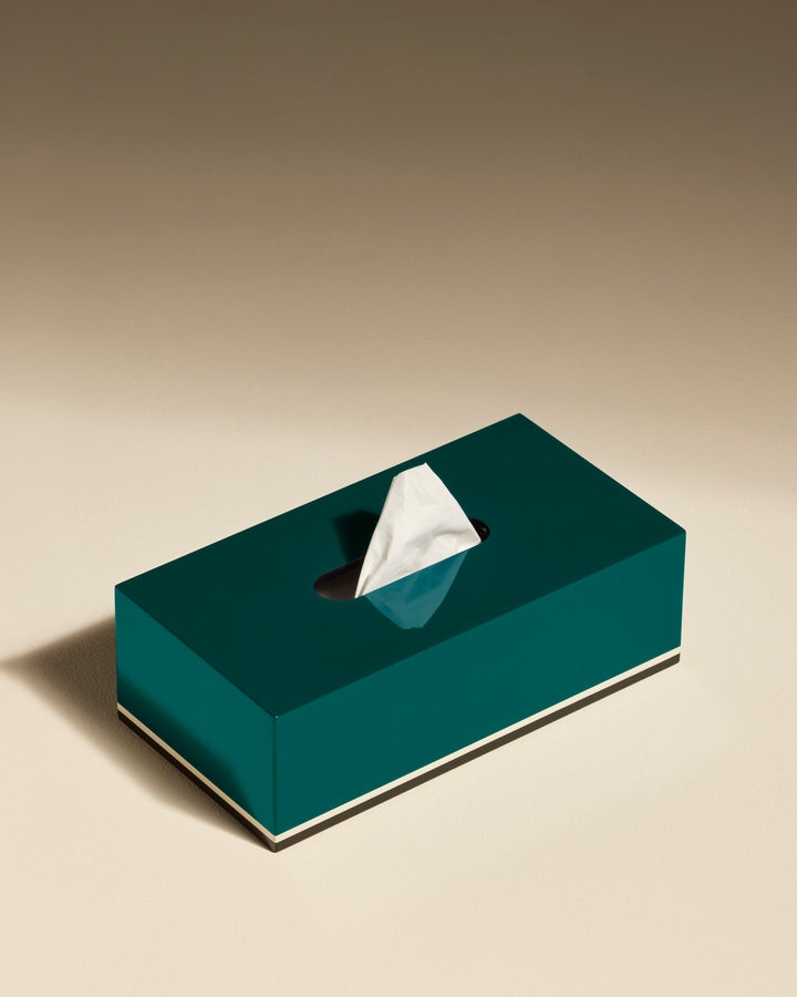 Boite à mouchoirs - Bleu Sarah