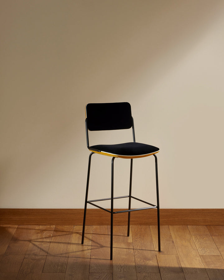 Chaise de bar Double Jeu - Ocre