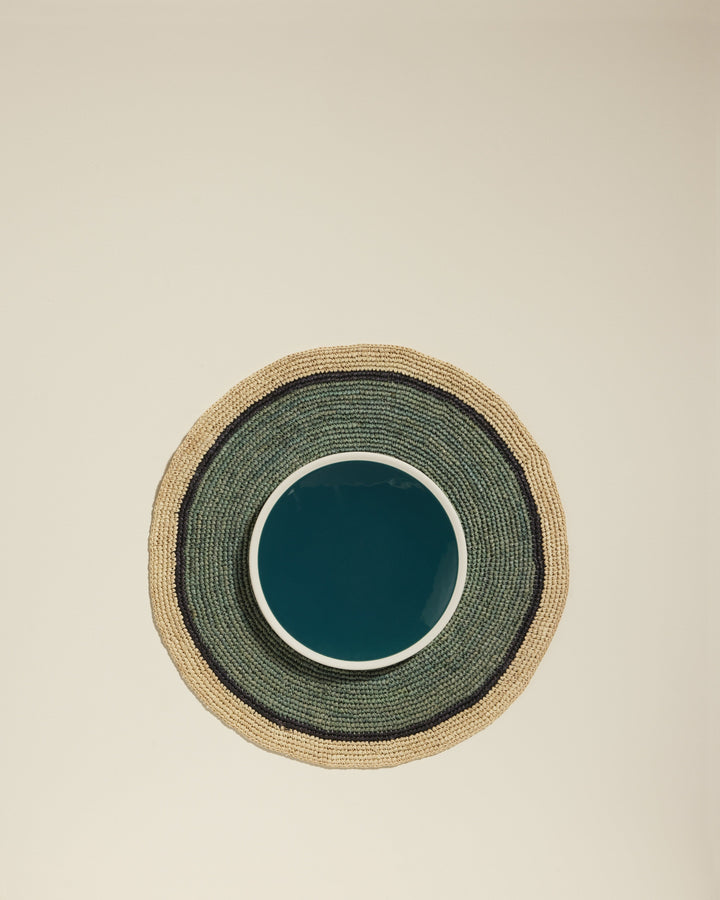 Set de table Globe - Céladon / Naturel