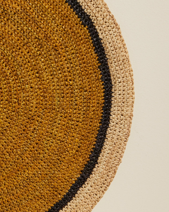 Set de table Globe - Safran / Naturel