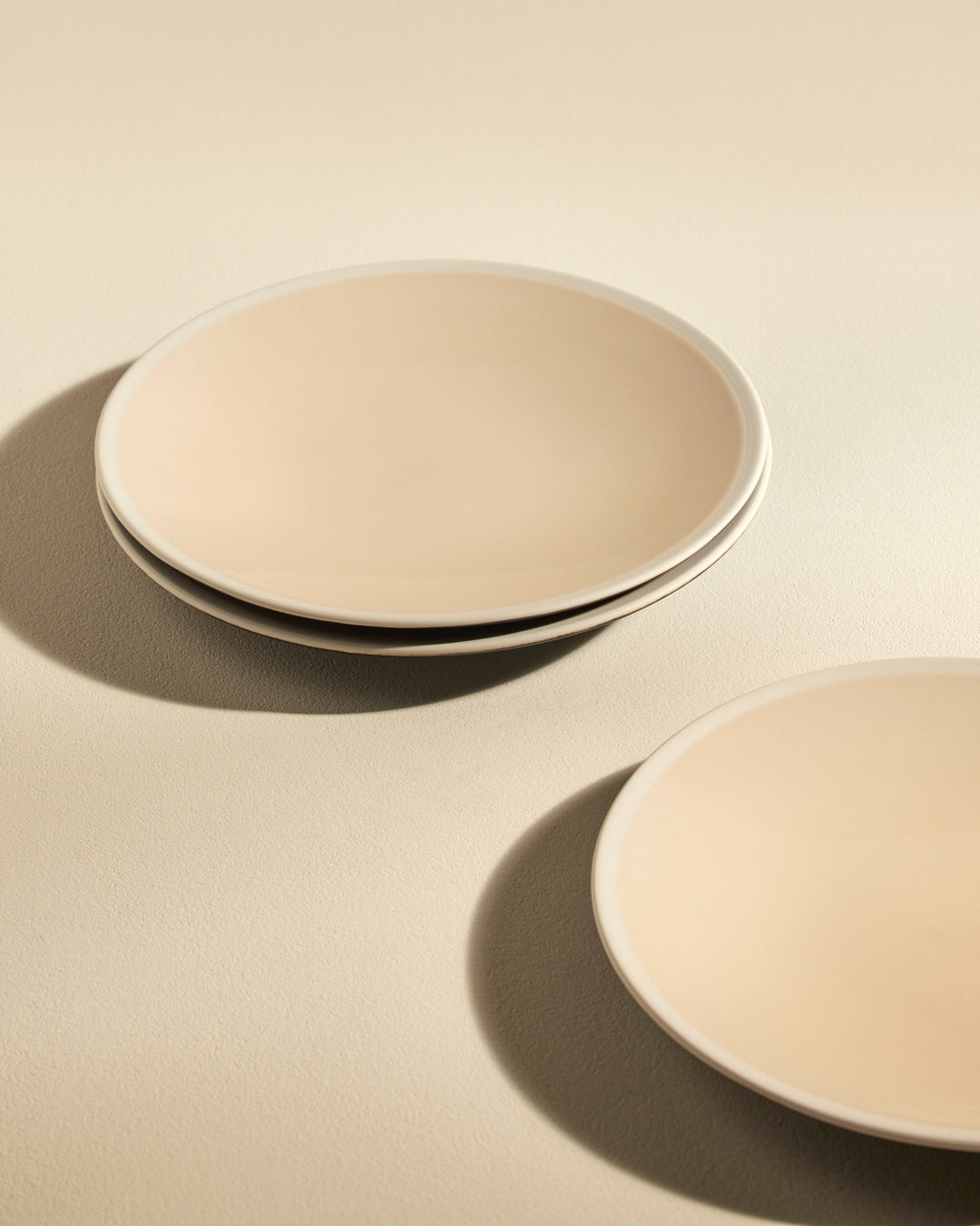 Assiette plate Sicilia - Ecru