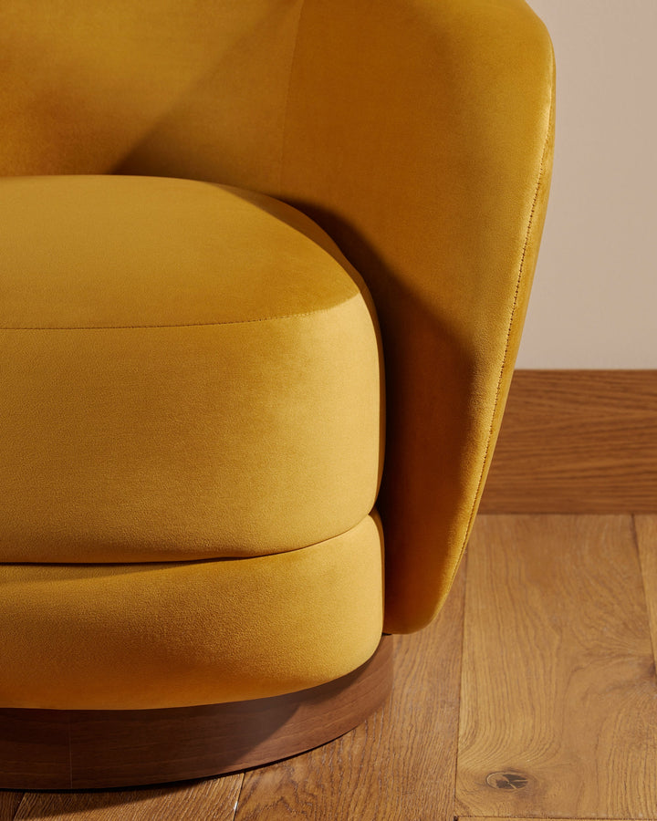 Fauteuil Bozzolo - Ocre