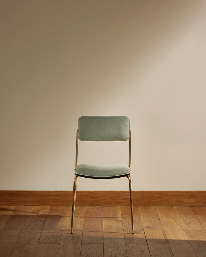 Chaise Double Jeu - Doré / Amande