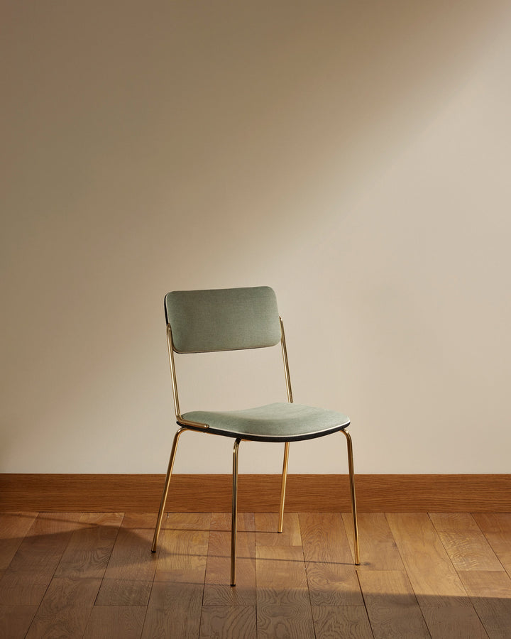 Chaise Double Jeu - Doré / Amande