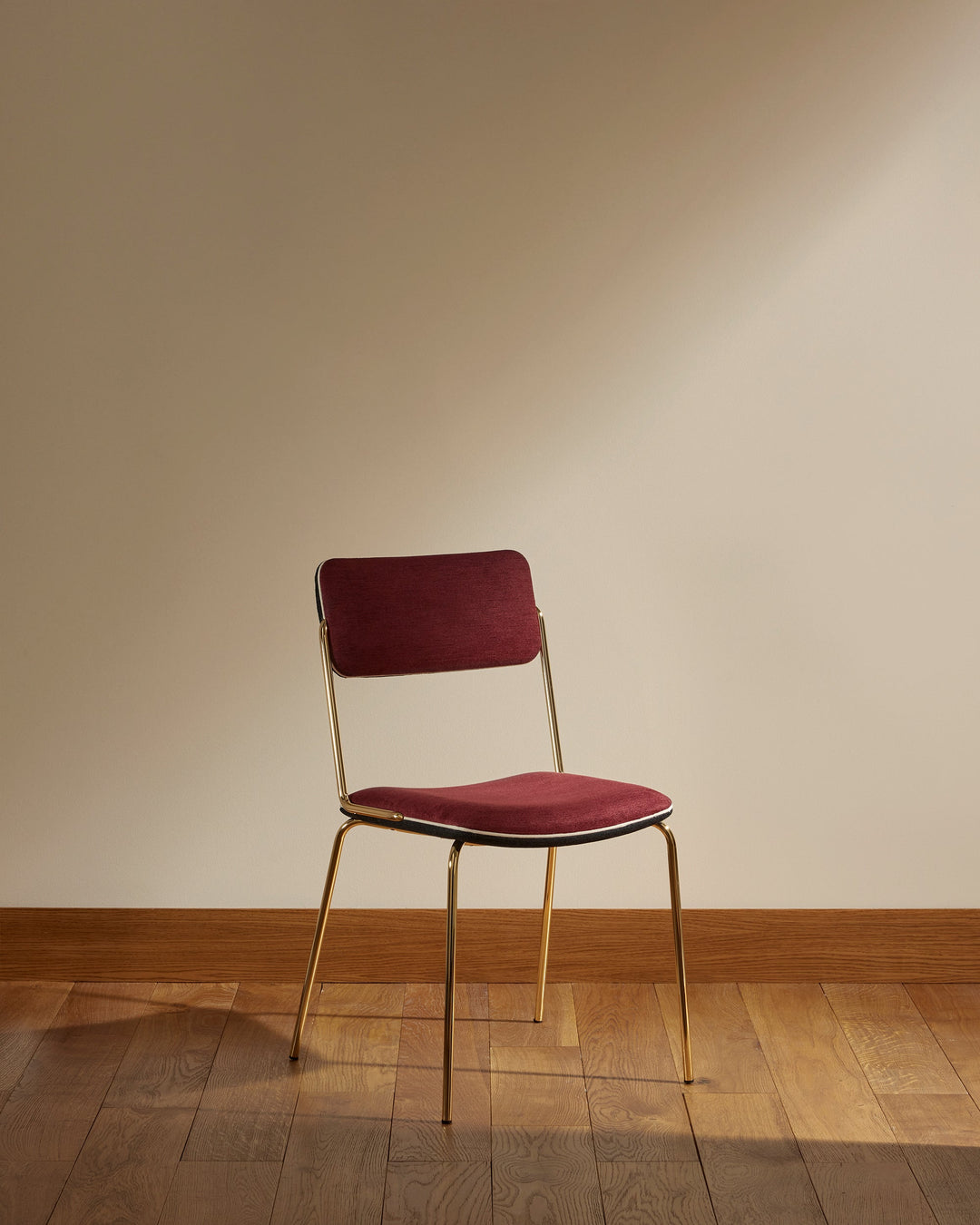 Chaise Double Jeu - Doré / Cassis