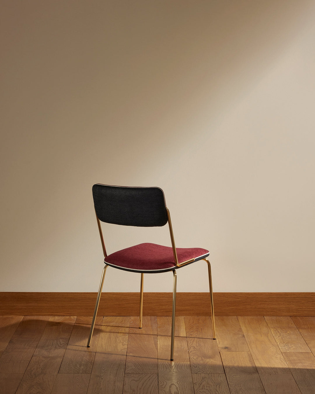 Chaise Double Jeu - Doré / Cassis