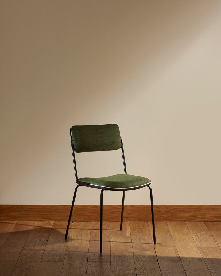 Chaise Double Jeu - Noir / Vert