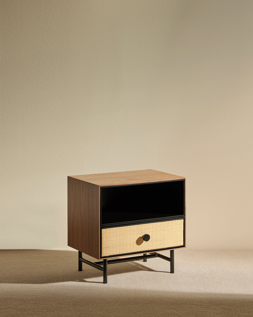 Table de chevet Essence - Noyer