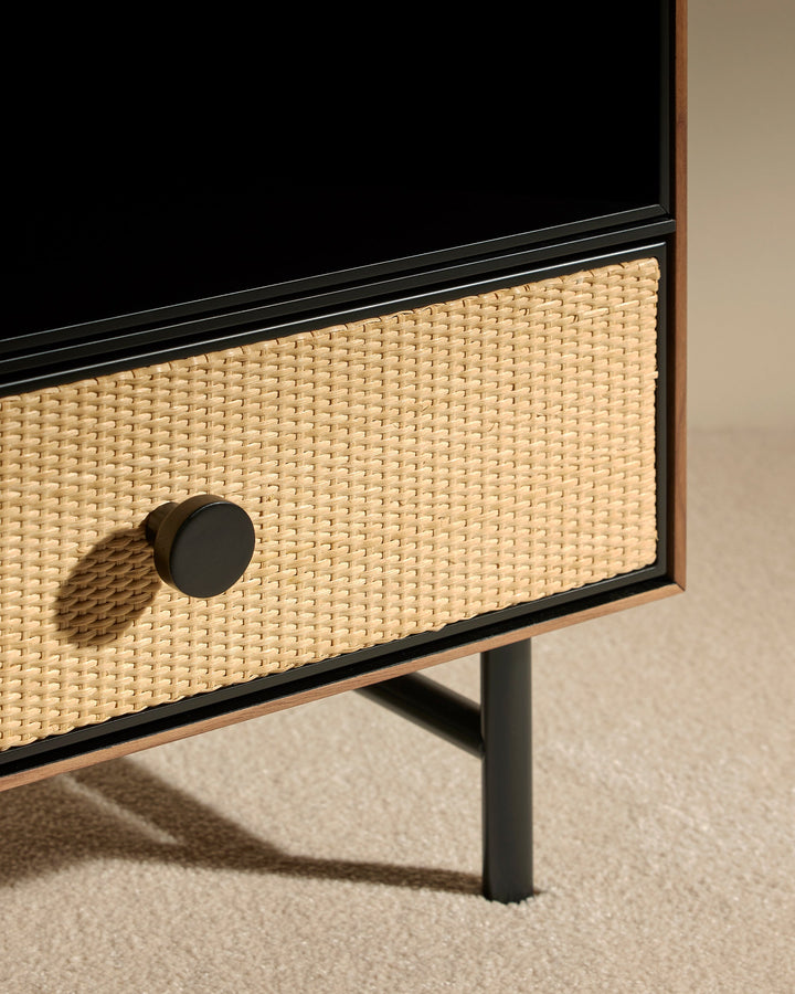 Table de chevet Essence - Noyer