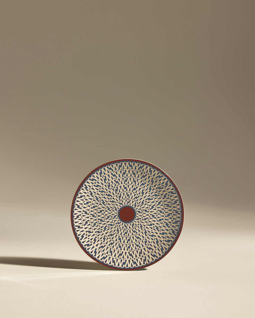 Assiette à dessert Sarah - Carmin