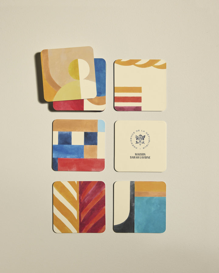 Dessous de verre Fraternité - Multicolore