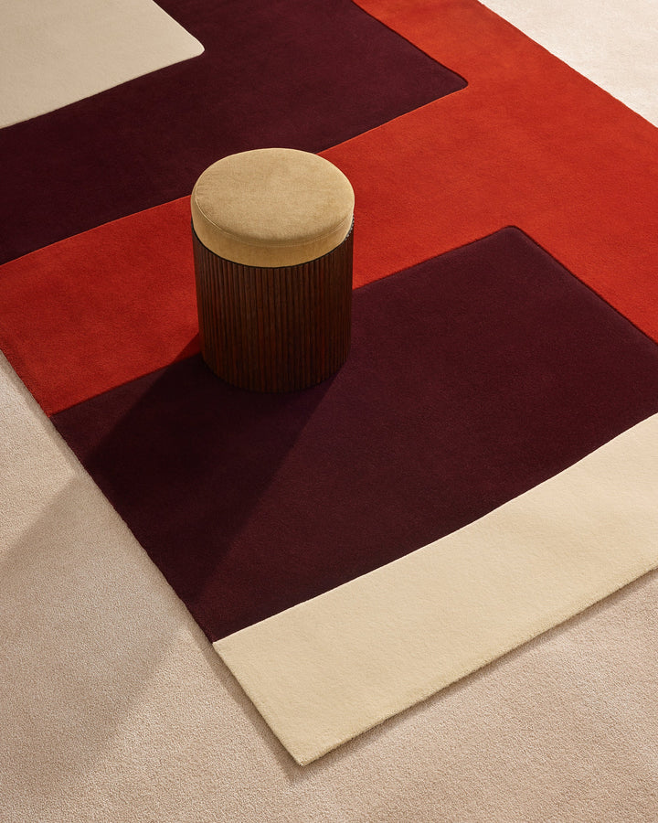 Tapis Esprit Libre - Aubergine