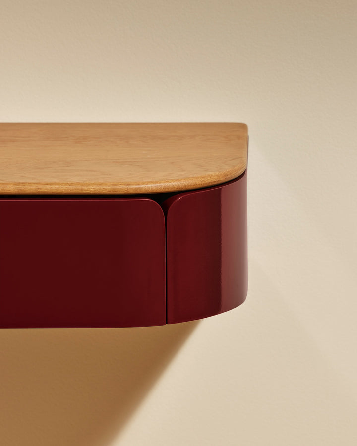 Console murale Equilibre - Carmin