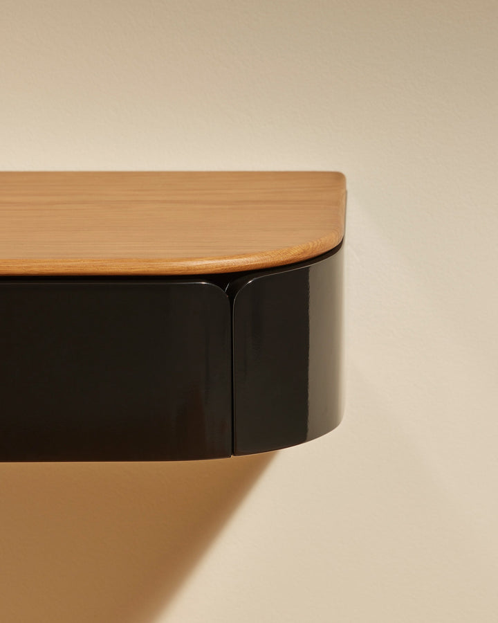 Console murale Equilibre - Noir