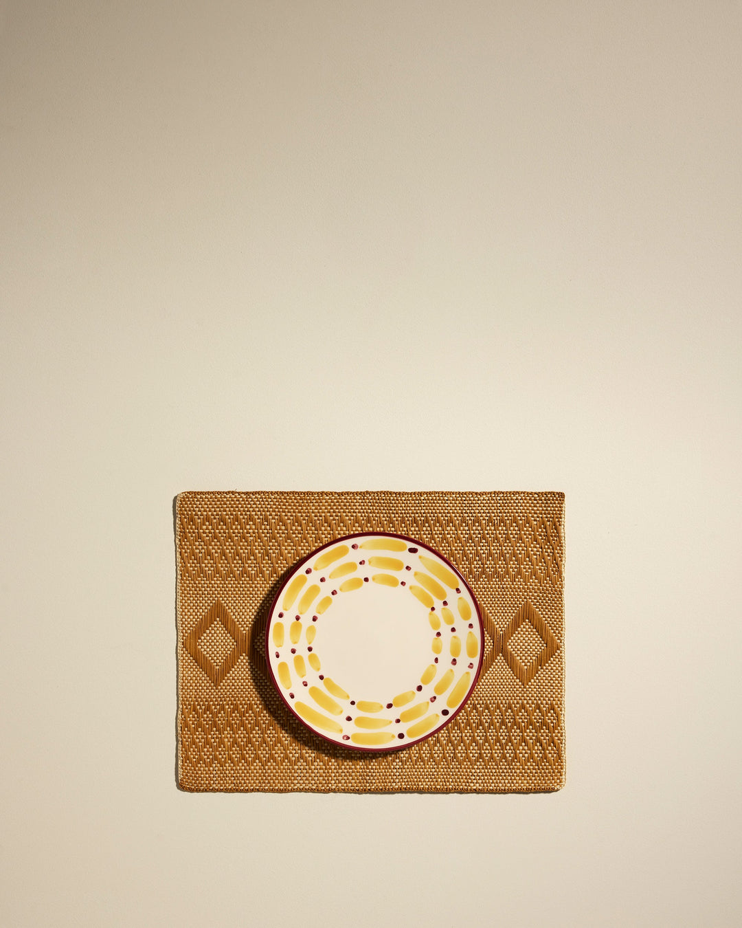 Set de table Iraca - Ocre