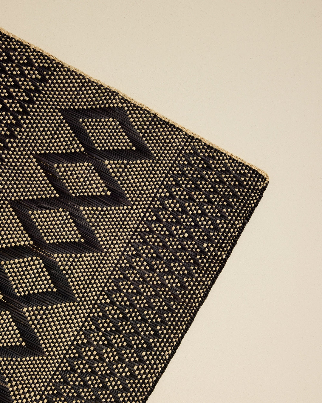 Set de table Iraca - Noir