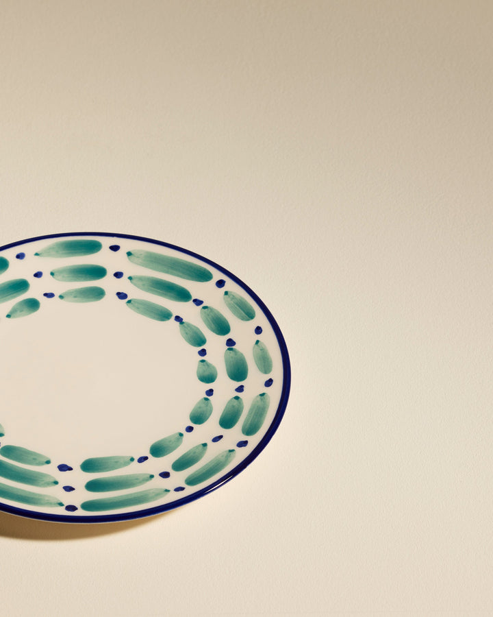 Assiette à dessert Aura - Outremer