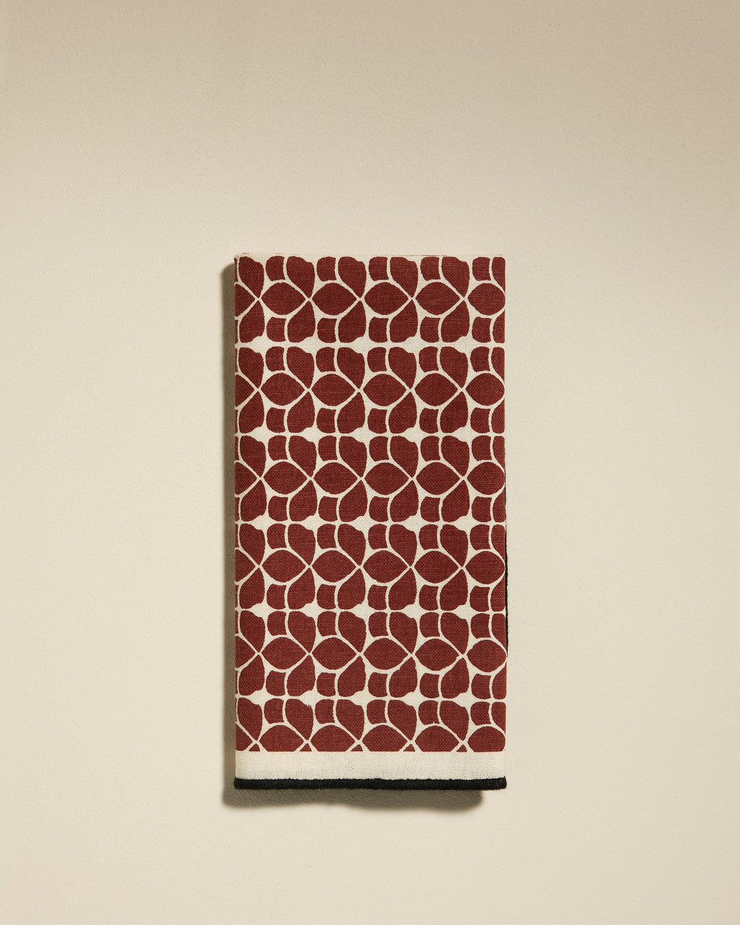 Serviette de table Flore - Terracotta