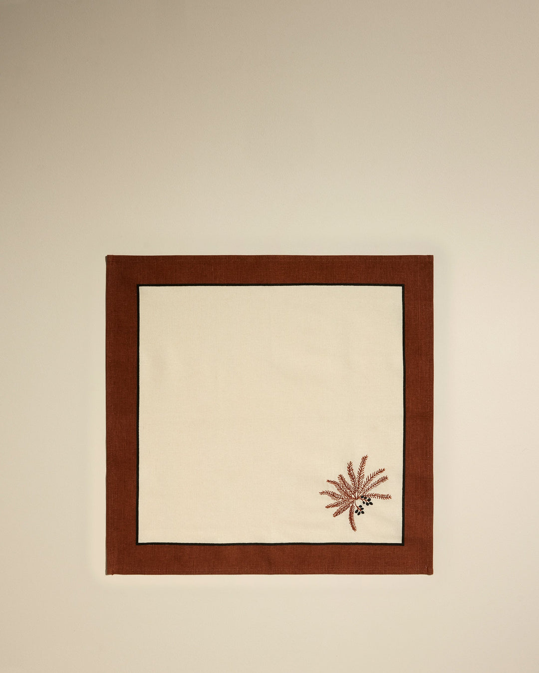 Duo serviettes de table Phoenix - Terracotta