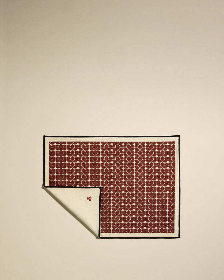 Set de table Flore - Terracotta