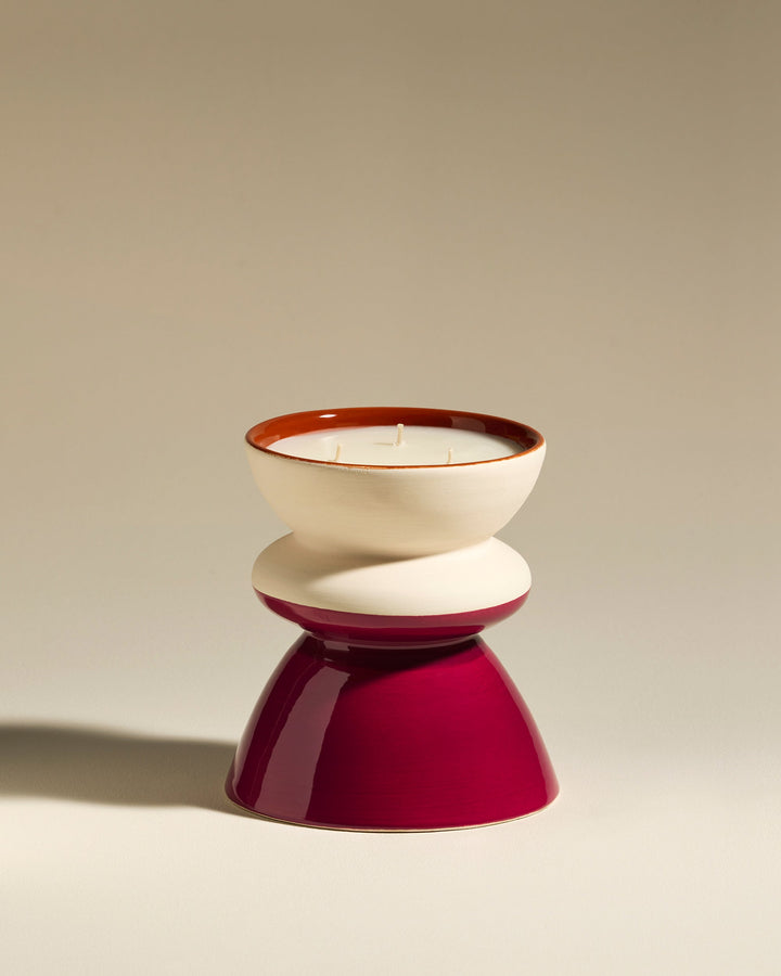 Bougie Tamtam - Carmin