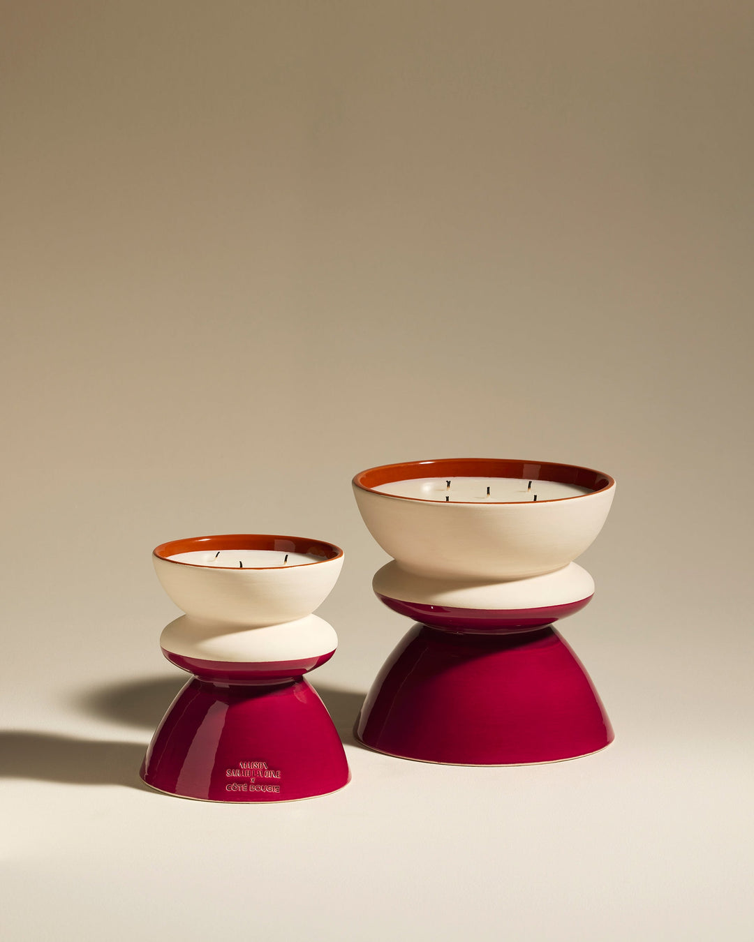 Bougie Tamtam - Carmin