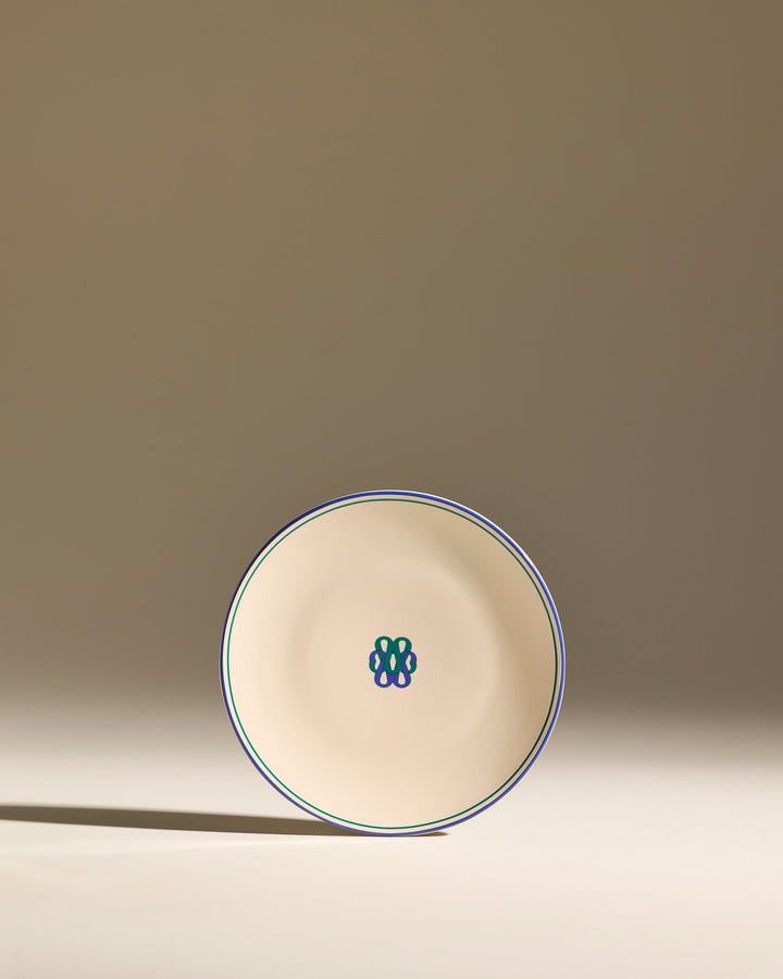 Assiette à dessert Reflet - Outremer