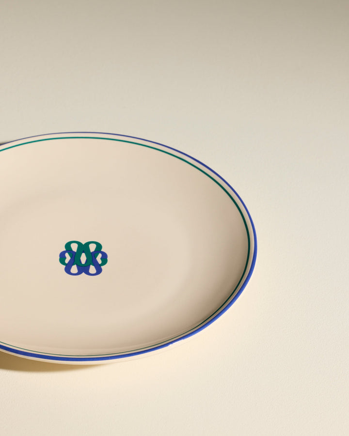 Assiette à dessert Reflet - Outremer