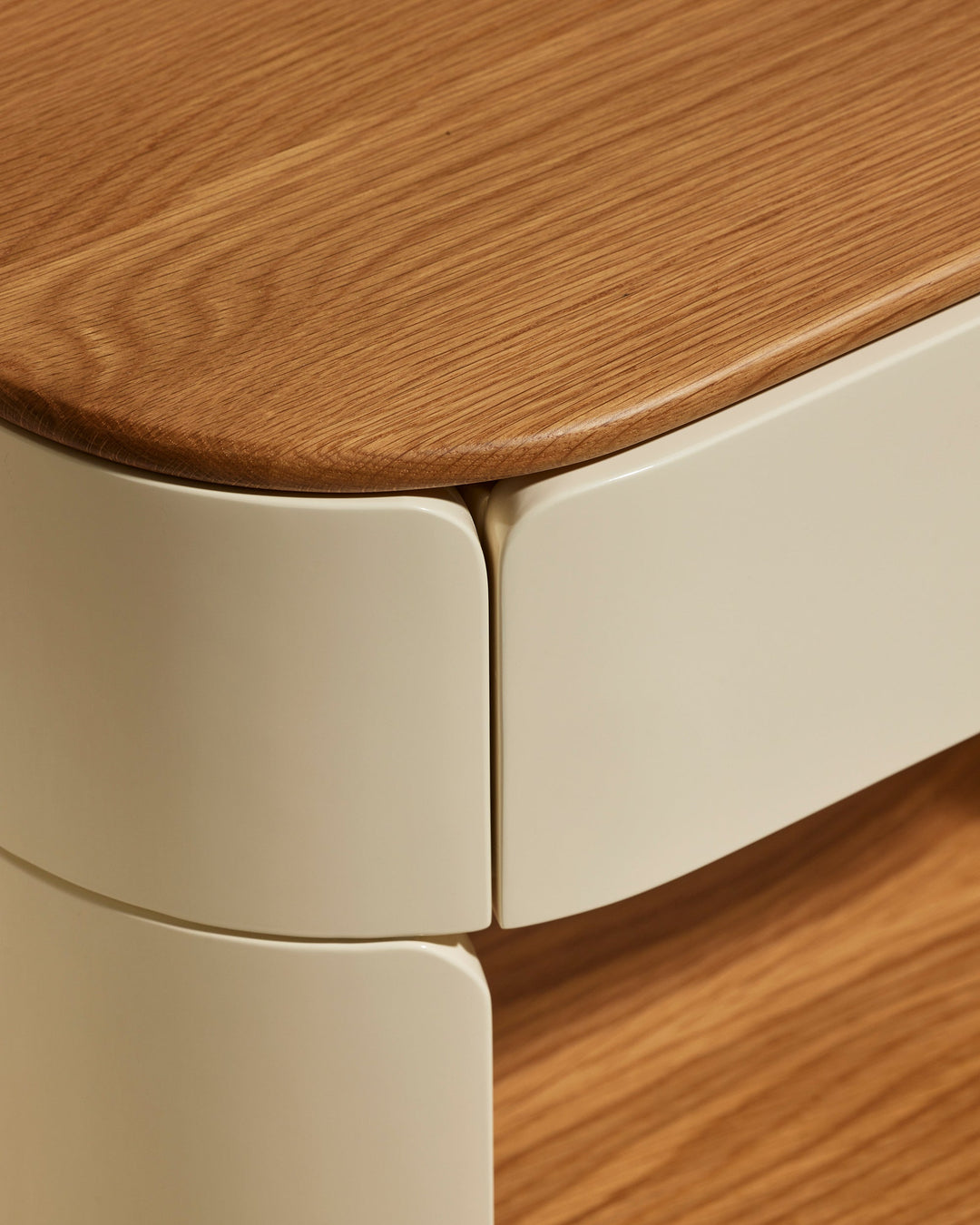 Table de chevet Equilibre - Ecru