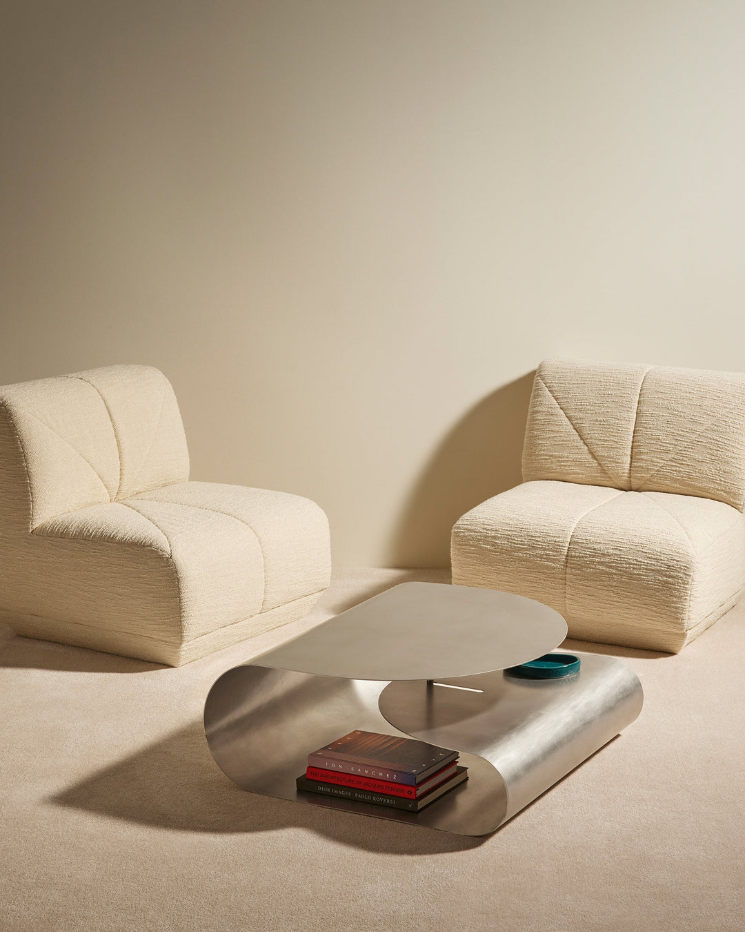 Table basse Gégé - Inox brossé