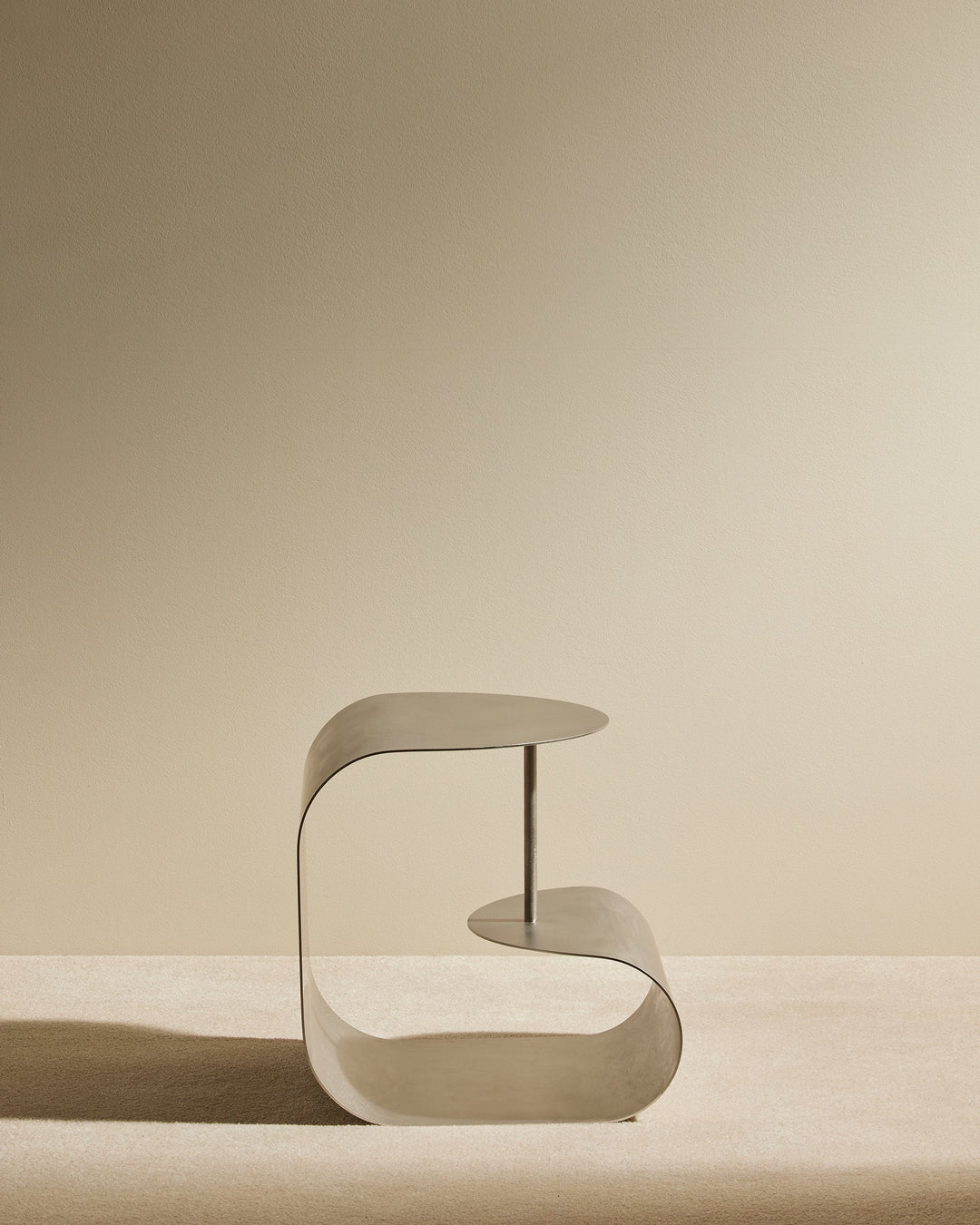 Table d'appoint Gégé - Inox brossé