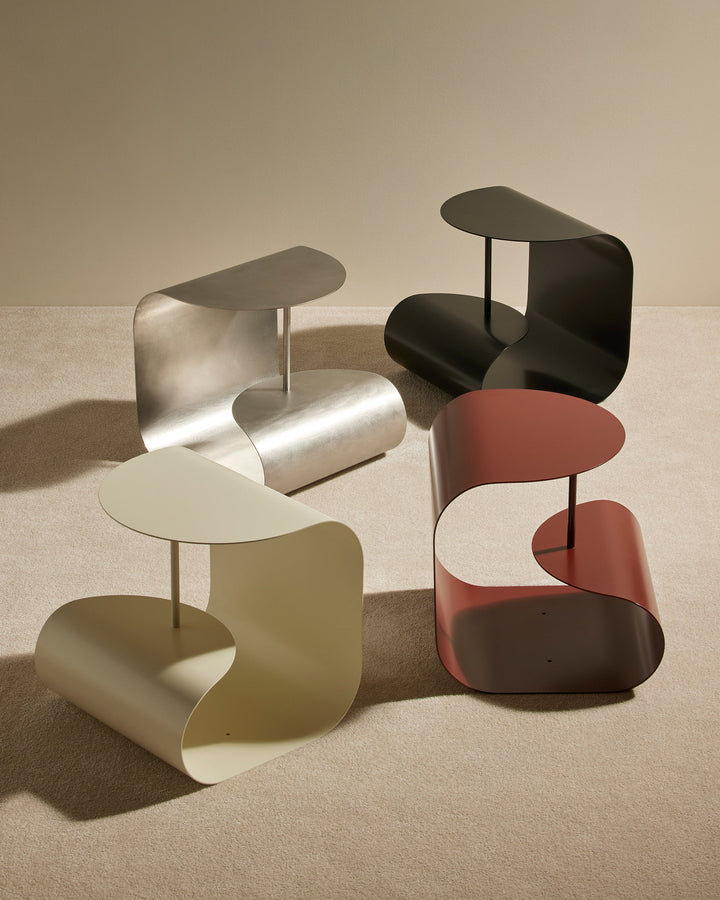 Table d'appoint Gégé - Inox brossé