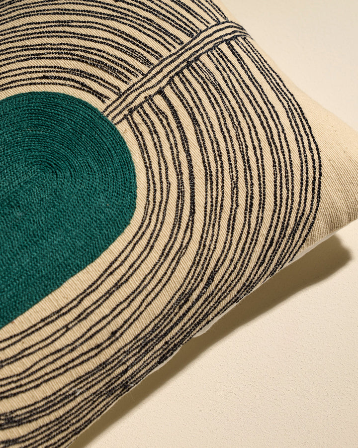 Coussin Mirage -Bleu Sarah