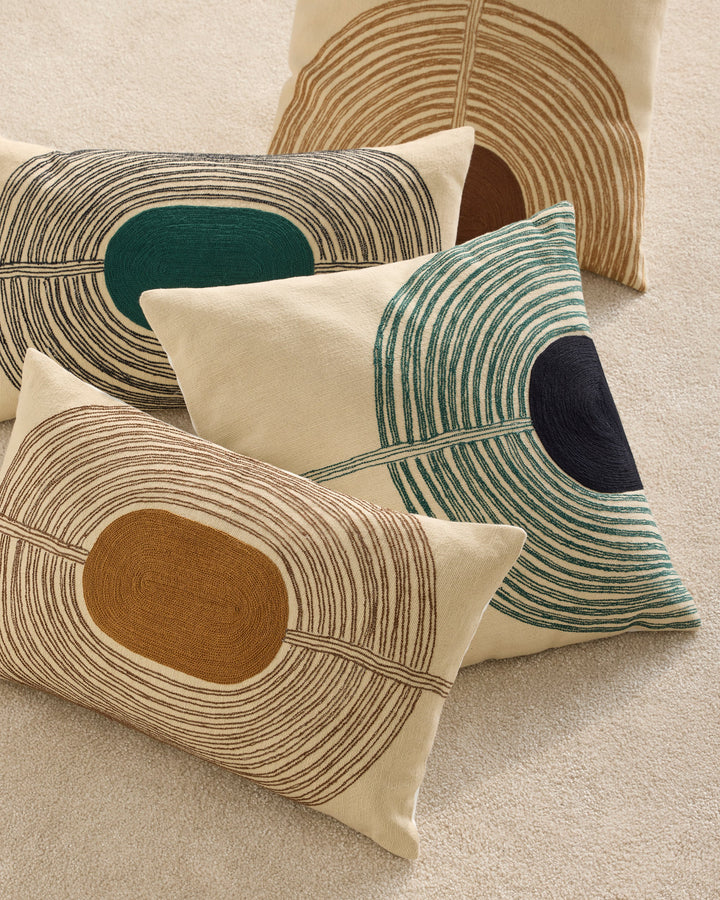 Coussin Mirage -Bleu Sarah