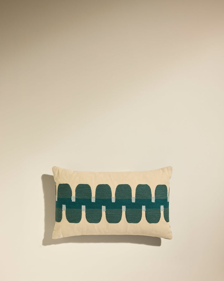 Coussin Cadence - Bleu Sarah