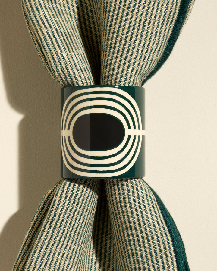 Duo rond de serviette Mirage - Thé de Chine