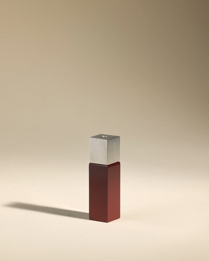 Bougeoir Oscar - Carmin