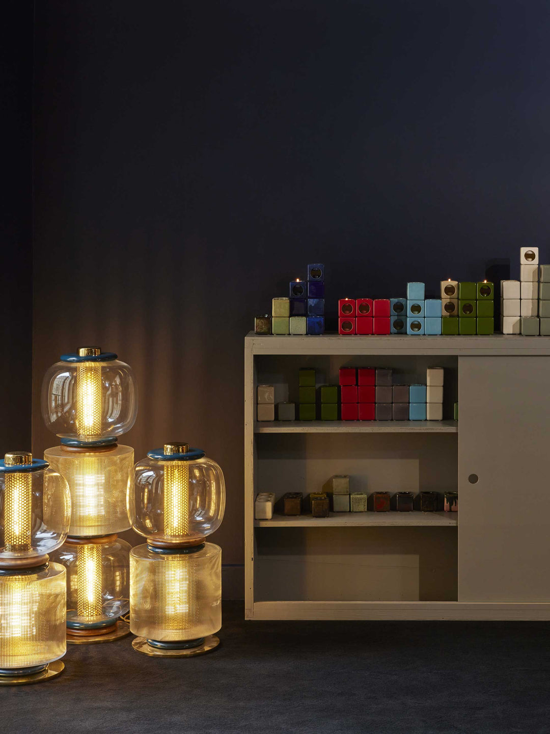 Lampadaire Loulou - Bleu Minuit