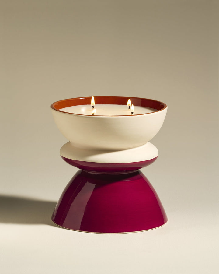 Bougie Tamtam - Carmin